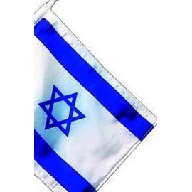 Judaica Place Israeli Car Flag