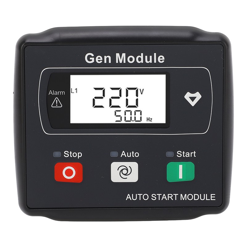 Generator Auto Controller LCD Display Genset Control Module Panel for