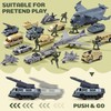 33 in 1 Military Vehicles Toy with Army Men Action