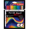 Premium Fibre-Tip Pen - STABILO Pen 68 brush ARTY Wallet