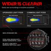 7 Inch Round 60W LED Work Lights Spot Flood Beam