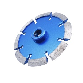 4 1/2 Inch 0.375" Width 5/8"-11 Arbor Crack Chaser Blade, Diamond Mortar Removal Blade for Concrete 4.5, Mortar Removing Tuckpointing Blade (4.5" x 0.375")