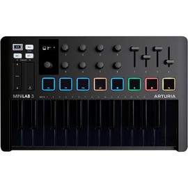 ARTURIA MIDI Keyboard Controller MiniLab 3 DB Deep Black