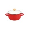 Pearl Metal HB-4877 Steaming Pot, 6.3 inches (16 cm), Deep