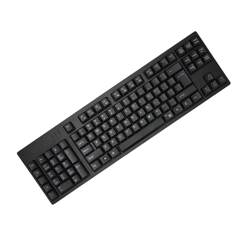 109 Key Left Hand Keyboard USB Wired 2 HUB Keyboard