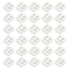 M METERXITY 100 Pack Plastic Cord Locks - Double-Hole Oval