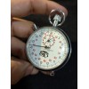 Cronometro Antiguo Olimpiadas Vintage Suizo Plateado