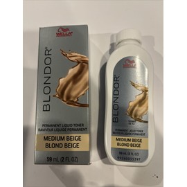 Wella Blondor Toner /01 Medium Beige, 2 oz