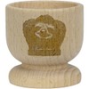 Azeeda 'Relaxing Sloth' Wooden Egg Cup (EC00029638)