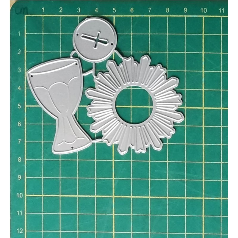 Reunion Chalice Frame Metal Die Cuts,Chalice & Host Frame Background