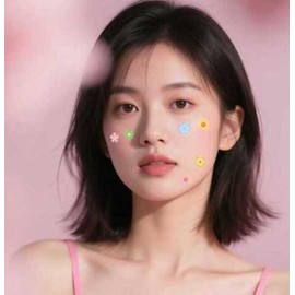 Ludia 루디아 별모양여드름패치 별모양 트러블 뾰루지 [플라워 여드름 패치 120개입] Lydia Star-Shaped Acne Patch Star-Shaped Trouble Pimple [Flower Acne Patch 120 Pieces]