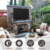 PureFit Waterproof Weatherproof Outdoor TV Cover 28"-32" inch for Outside,