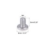 sourcing map Machine Screws Plate Phillips Head Screws Bolts M4
