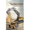 YBvaluebuy 2.4G 9/11CH RC Excavator Bulldozer Construction Toys Remote Control