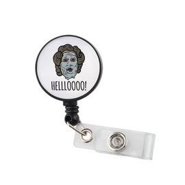 Help is On The Way Dear Badge Reel Doubtffire Badge Clip Medical Worker Nicu CNA Nurse Hello Movie Badge Holder (HELLLOOOO Badge Holder ca)