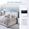 Aigostar waterproof portable wireless bell set, doorbell kit, LED flashing,