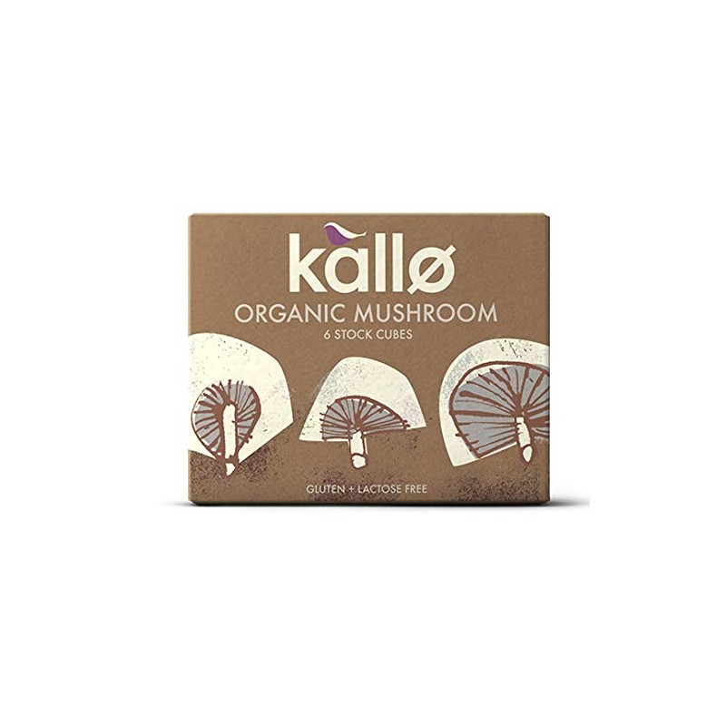 Kallo Organic Mushroom Stock Cubes 66g