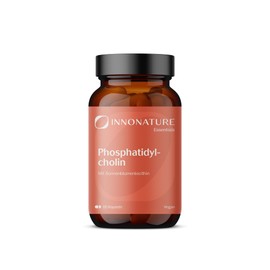 InnoNature Phosphatidylcholine Capsules | Derived from Sunflower Lecithin, 114 mg Choline per Daily Dose | 60 Capsules (Monthly Supply), Suitable for Pregnancy, Breastfeeding & Vegan Diet