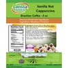 Vanilla Nut Cappuccino Brazilian Coffee (Gourmet, Naturally Flavored, Whole Coffee