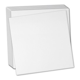 Essential Arts Safeprint Foam Sheets 165 x 165mm Square – Pack of 15 Blocks. 3mm Thick Polystyrene Safe Relief Printing Tiles for Model Making