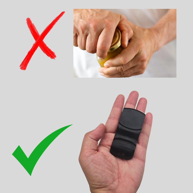 Generic Canning Jar Opener Tool, For Wide & Regular Mouth
