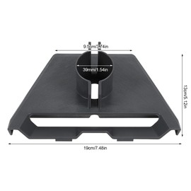 Starlink Wall Mount, Starlink Roof Mount, Antenna Mast Pipe Bracket for Starlink Bowl, Mast Mount for Starlink V3 Dish, Mounting Kit for Starlink Internet Kit Satellite (A)