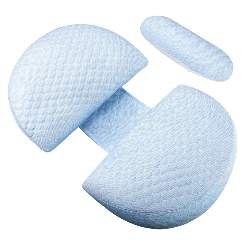U-shaped pregnancy pillow, removable, washable nursing pillow, multifunctional waist support,