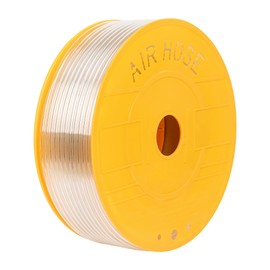 Eydutoi PU Air Hose 10mm OD x 6.5mm ID White Polyurethane Hose 100 Meters 328 FT Pneumatic Tubing Pipe for Air Compressor