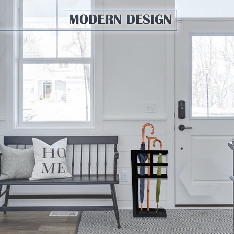 FEBTECH- Freestanding Umbrella Holder with Removable Bottom Tray– Umbrella Stand