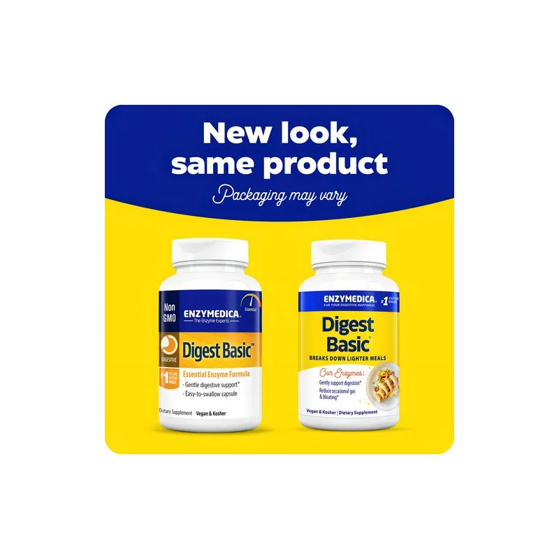 Suplemento básico Enzymedica Digest 180 cápsulas