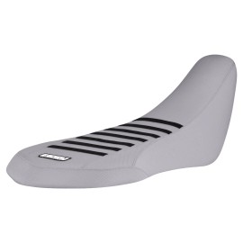 Enjoy Mfg Suzuki Quadsport Z250  LTZ 250 Seat Cover 2004-2009  all SILVER/BLACK ribs #246