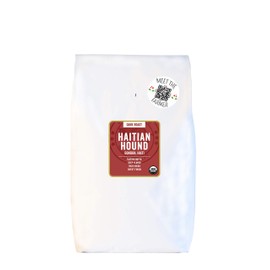 Cafe Kreyol Organic Hatian Hound | 5 lb - Haitian Blue Dark Roast Coffee - Whole Bean Coffee, is Smooth Low Acid and Bold, Deep Notes of Chocolate with a Sweet Finish