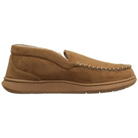 Dockers Men's Craig Ultra-Light Mid Moccasin Premium Slippers, Beige, 12 M US
