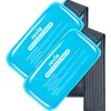 REVIX Large Ice Packs for Injuries Reusable, 2 Packs Hot