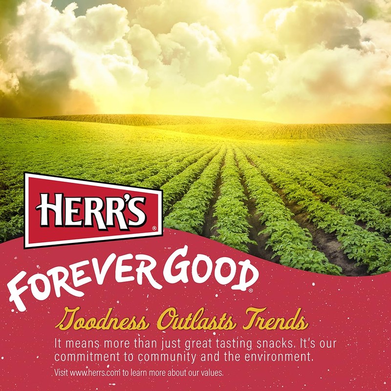 Herr’s Cheese Curls, Honey Cheese Flavored, Gluten Free Snacks, 6oz