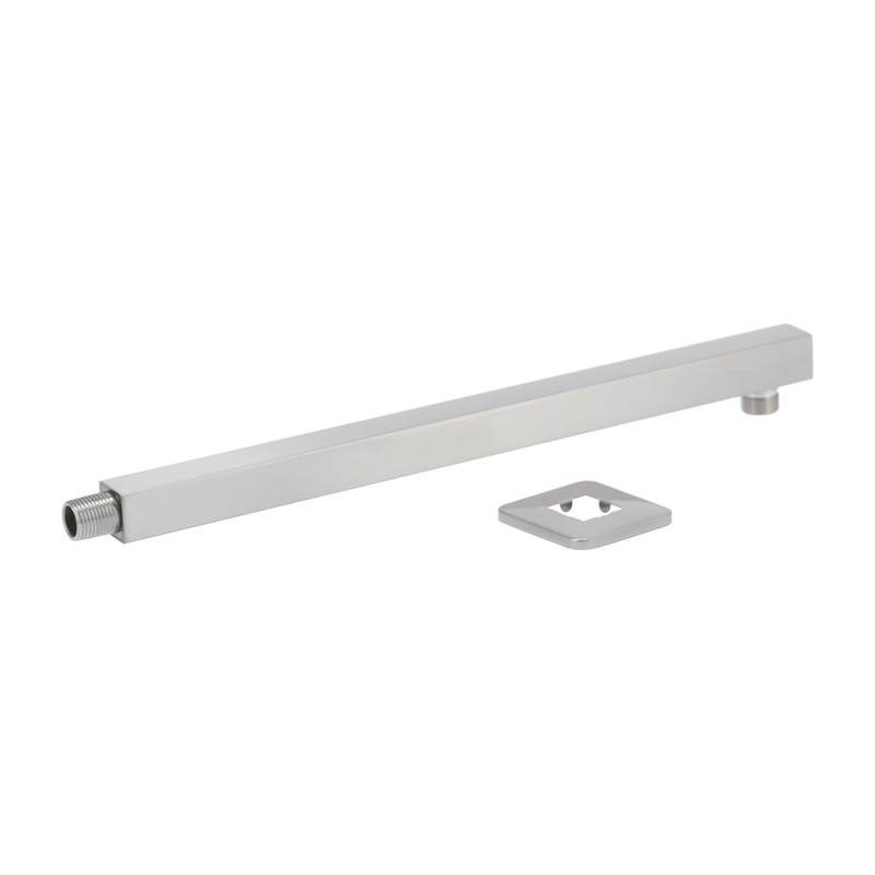 NPT1/2 Wall Mounted Shower Arm Brushed Concealed Stainless Steel Shower