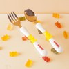 HARIBO Goldbear Spoon - Kids & Toddlers Plastic Flatware with