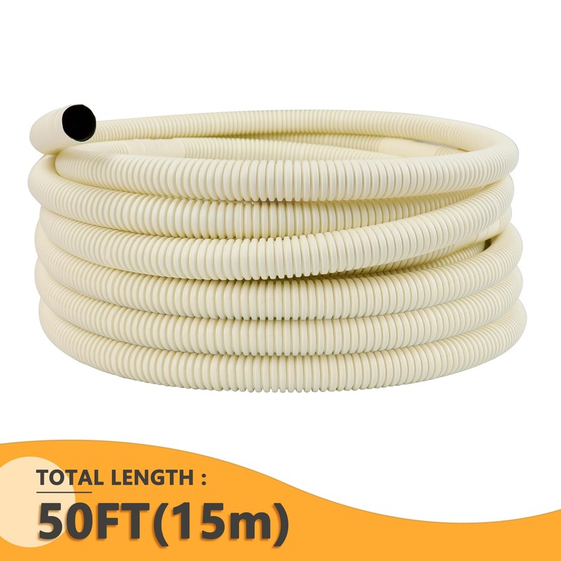 LBG Products 50 Ft Air Conditioner Drain Hose for Ductless
