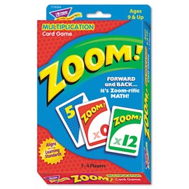 Trend T76304 Zoom Math Card Game, Ages 9 and Up