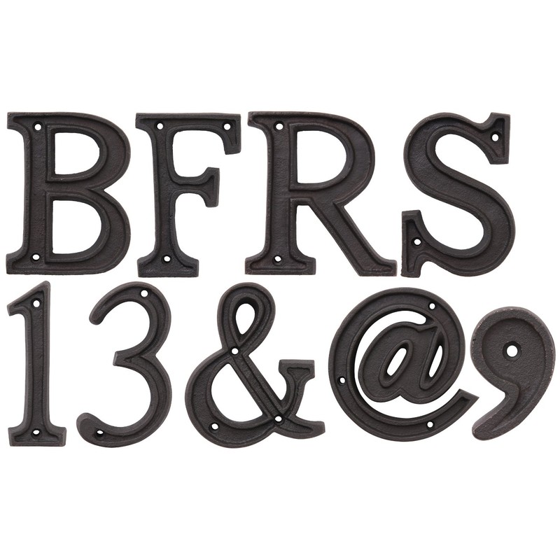 Posh Living Aluminum Alphabet K 63270