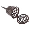 100PCS Plastic Fertilizer Mesh Basket with Lid Planting Fertilizer Net