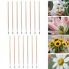 15pcs Pollination Brush, Wooden Plant Pollinating Brush Pollinator Brushes Tool