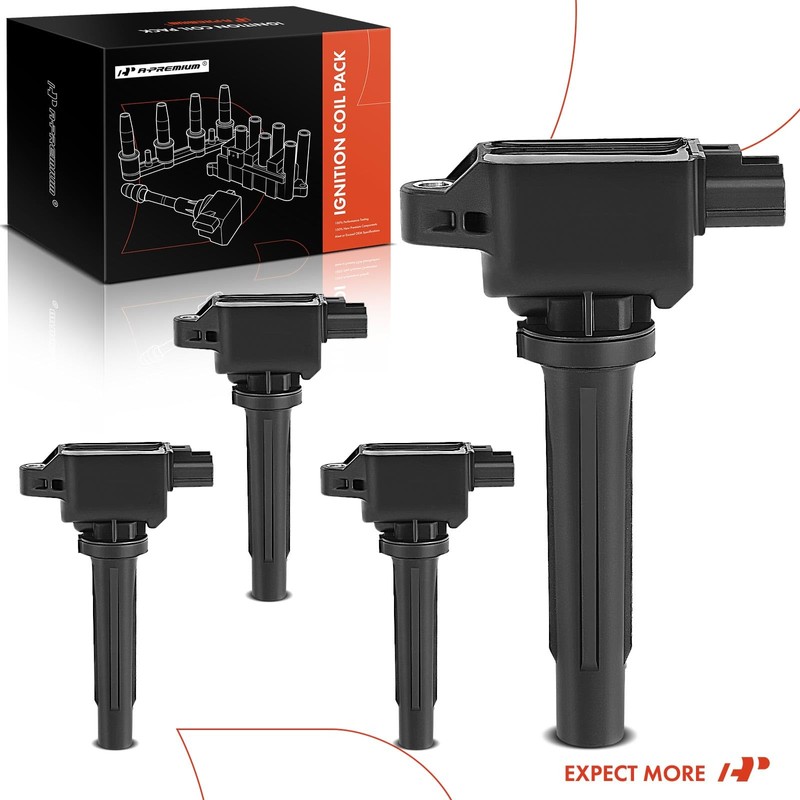 A-Premium Ignition Coil Pack Compatible with Mazda 3 6 CX-3