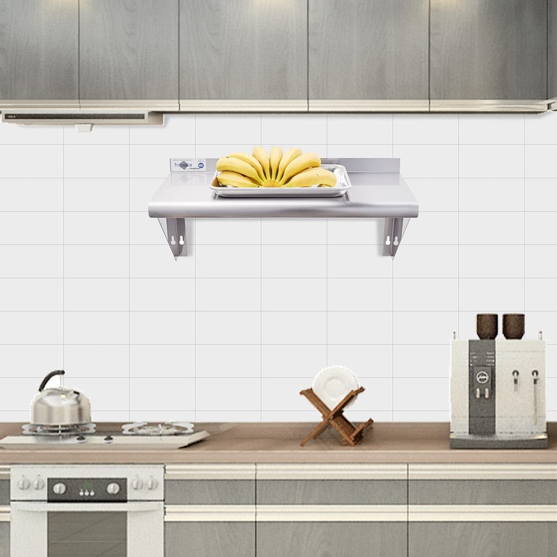 Profeeshaw NSF Stainless Steel Shelf 12” x 24”, 230 lb
