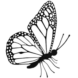 Lavinia Stamps, Clear Stamp - Flutterby Miniature