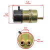 Caltric Fuel Pump for Honda CBR600F3 Super Sport 1995 1996
