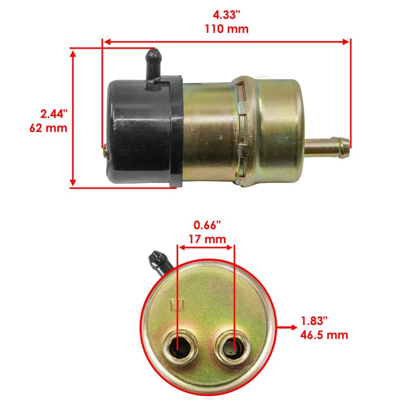 Caltric Fuel Pump for Honda CBR600F3 Super Sport 1995 1996