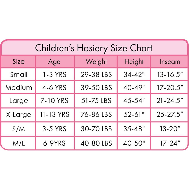 Leg Avenue Girls' Big Opaque Tights, Red, Medium