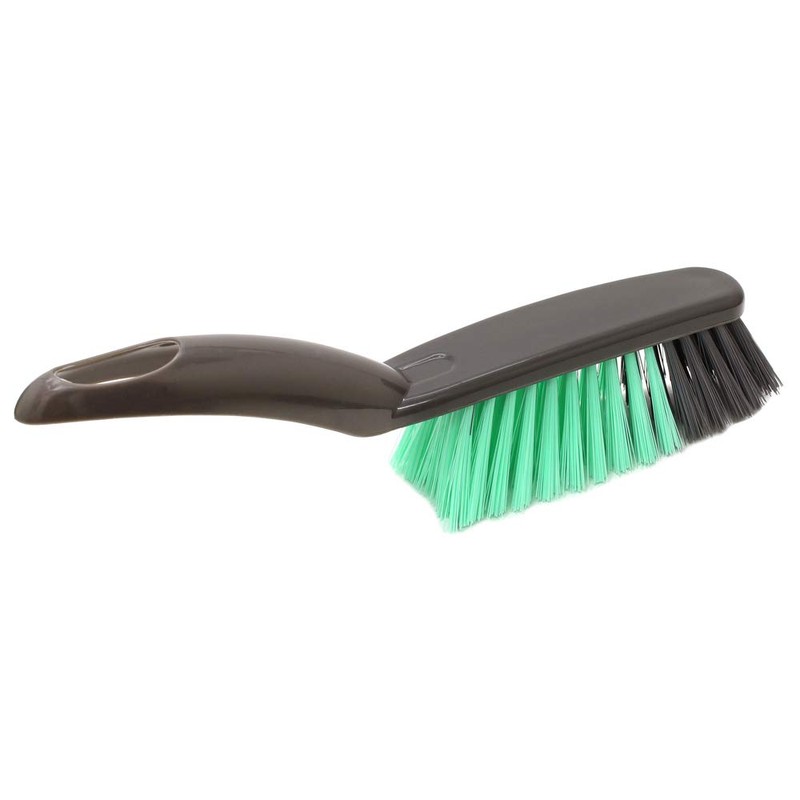 JVL Dustpan and Bristle Brush Set, Turquoise (Plastic)