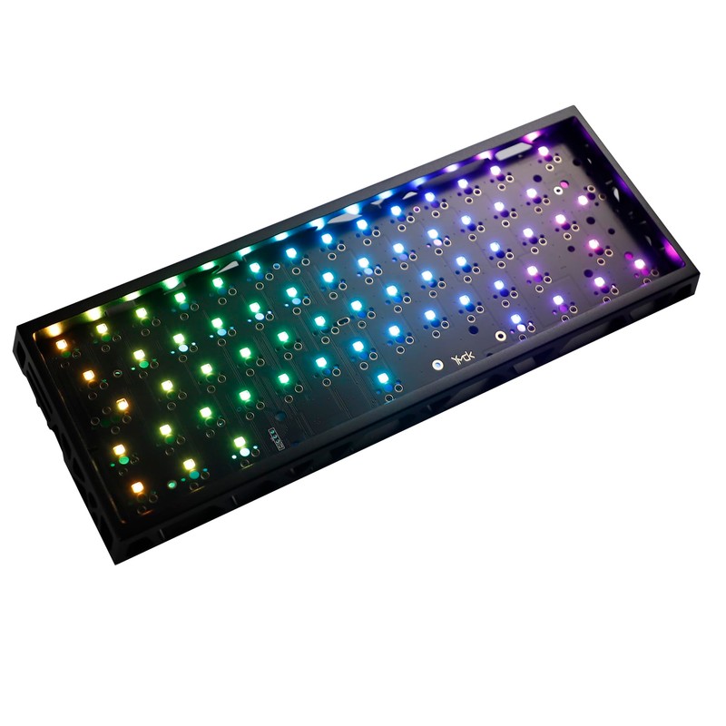 YMDK 60% Hollow60 GH60 Aluminum Case for Wooting60HE Poker2 Pok3r